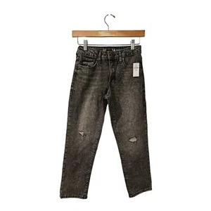 Gap Kids Girlfriend Jeans with Washwell size 14 slim black NWT - Picture 1 of 7