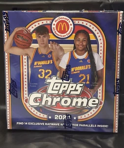 2024 TOPPS CHROME McDonald's All-American MEGA MONSTER BOX BRAND NEW (50 cards) - Picture 1 of 3