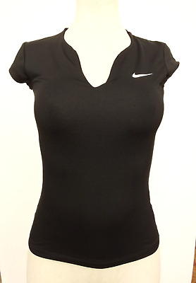 Nike Dri Fit Ladies Black T Shirt Size Small • 3.06€