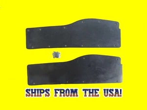 Radiator Grill Rubber Splash Shields For 73 79 1973 1979 Ford Truck Bronco - Bild 1 von 2