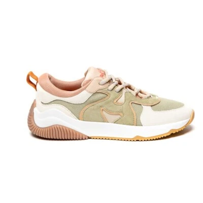 Zapatillas para mujer Hogan H597 en cuero gamuza multicolor talla EU 38 Foto 1 de 4