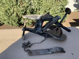 Vintage Shaler Hot Patch Tire Inner Tube Repair Gas Service Station Tool - Picture 1 of 11