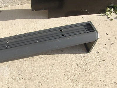 TREADMILL PART: Nordic Track C2420 OEM Running Deck Left Foot Rail Edge+End Cap - Image 1 of 4