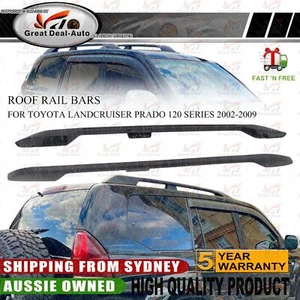 For Toyota LandCruiser Prado 120 Series 2002-2009 Roof Rails Roof Bars - Picture 1 of 7