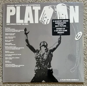 Sealed - PLATOON OST Soundtrack LP w/ HYPE 1987 Atlantic A1-81742 * MINT - Picture 1 of 2