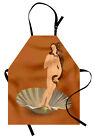 Apron With Adjustable Neck For Gardening Cooking Standard Size Ambesonne