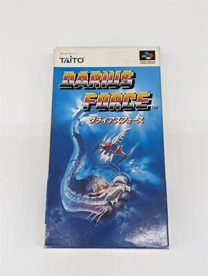 Super Famicom SFC - Darius Force (Cartridge, Manual, Boxed) - Import - Image 1 of 4