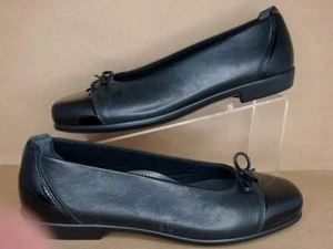 SAS Women Shoes Coco Size 10 M Black Patent Leather  - Picture 1 of 6