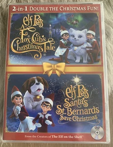 Elf Pets DVD Double Christmas Fun Fox Cub Santas St Bernards Save Christmas - Picture 1 of 8
