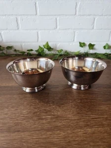 Vintage International Silver Company Silverplated Bowls Paul Revere Series - Picture 1 of 6