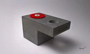 Tonearm Base made of Concrete for Platine Verdier / Ikeda / Fidelity Research - Picture 1 of 5