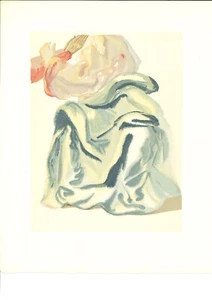 SALVADOR DALI PRINT/wTEXT - Paradise 30 "The Infinity Beauty of Beatrice" - Picture 1 of 2