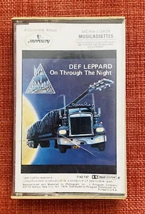 VINTAGE 1980 Def Leppard- On Through the Night Cassette Tape - Picture 1 of 6