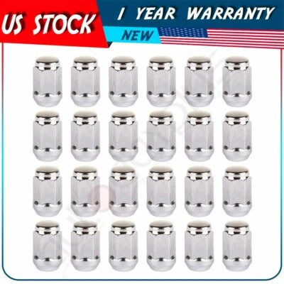 Tuercas cromadas 24 piezas rosca Ptich 7/16-20 para Chevrolet K10 Blazer Foto 1 de 4