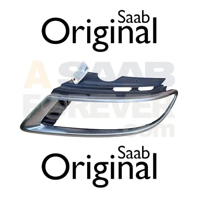 Saab 9-5 Left Headlight Grille Surround 12776798 OEM USED RARE DISCONTINUED - Image 1 of 4