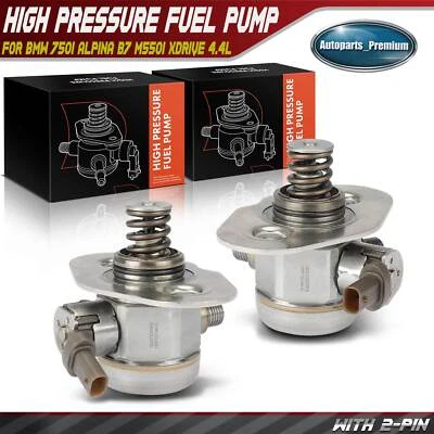 Bomba de combustible de alta presión izquierda y derecha para BMW 750i Alpina B7 M550i xDrive 4,4 L Foto 1 de 4