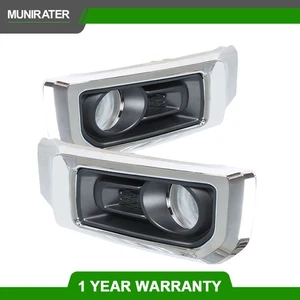 Fit for 2014-2021 Toyota 4Runner Limited Front Driving Fog Lamp set with Bezel - Picture 1 of 8