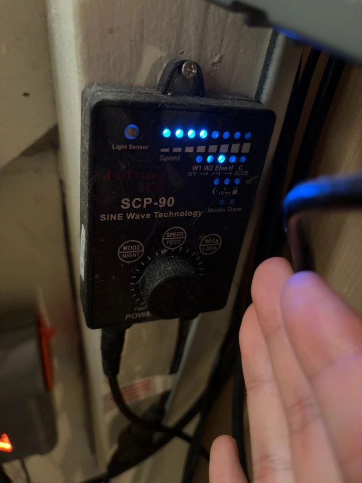 Jebao SCP-90M WiFi Sine Cross Flow Pump Wave Maker – Black - Image 1 of 1