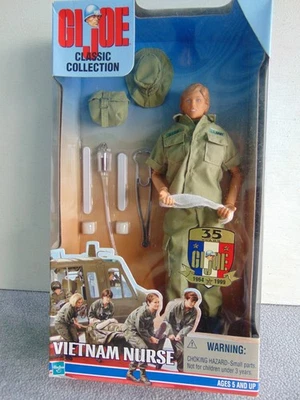 HASBRO 1999 GI JOE CLÁSICO 35 ANIVERSARIO VIETNAM ENFERMERA NUEVO EN CAJA Foto 1 de 4