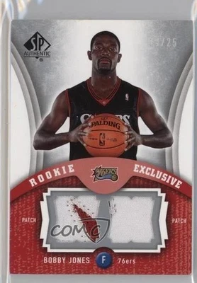 Camiseta deportiva sobredimensionada exclusiva de novato SP 2006-07/25 parche Bobby Jones radiocontrol Foto 1 de 2