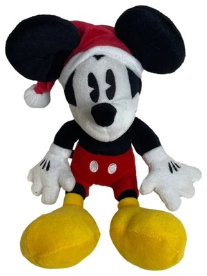 Disney Mickey Mouse Santa 12" Plush Christmas Stuffed Animal Pal - Image 1 of 2