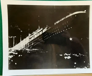 PROMO STAMPA FOTO "UNA NOTTE DA RICORDARE" TITANIC 1958 - Foto 1 di 2