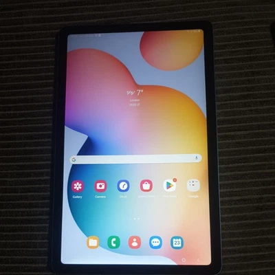 Samsung Galaxy Tab S6 Lite 10.4in 64GB Wi-Fi_4G Tablet - Blue - Image 1 of 4