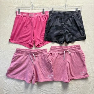 Nike Girls Shorts XL Bundle Pink Running Athletic Old Navy Camo Active - Picture 1 of 24