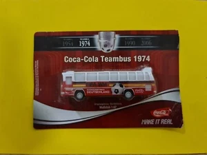 werbetrucks 1:87, Coca-Cola Teambus 1974, WM, Fußball, Bus, Sondermodell, H0 - Bild 1 von 1