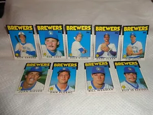 MILWAUKEE CERWERS-1986 TT--JUEGO DE EQUIPO--ROB CIERVO--RICK CERONE--PLUS--L@@K - Imagen 1 de 1