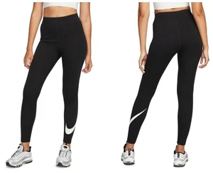 Nike Women's Tight Fit High Rise Full Length Leggings Classic Black NEW NWT - Picture 1 of 4