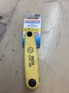 Precision craft hex key (5) 3/16”-3/8” (made in USA) - Picture 1 of 3