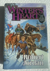 Winter's Heart By Robert Jordan Wheel of Time #9 1st Edition Hardback 2000 - Imagen 1 de 10
