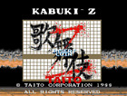 TAITO 1988 KABUKI Z Arcade Spielbrett Leiterplatte Jamma Brett funktioniert nur Japan Kostenloser Versand