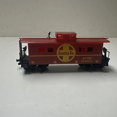 HO Scale, Life-Like, Caboose, AT&SF 999851, Santa Fe, Marbles Are Inside - Image 1 of 4