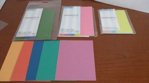 DAVID TUTERA Lote de 4 PAPELES DE CARTÓN ÁLBUM DE RECORTES ESTAJES~28 Hojas en total - Imagen 1 de 5