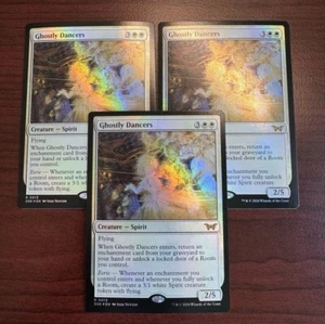 Ghostly Dancers X3 - FOIL - 013  - MTG Duskmourn - NM MINT - SHIPS NOW - Picture 1 of 1