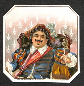 H.B. Hermosa etiqueta de caja de cigarros Granley Trademark Philadelphia - Imagen 1 de 2