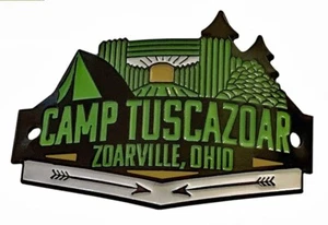 2023 Camp Tuscazoar Bastone da trekking medaglione - Foto 1 di 1