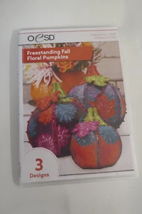 Colección de diseños de bordado OESD #: 12928USB "Bombatas florales independientes de otoño - Imagen 1 de 2