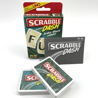 Scrabble Dash Kartenspiel | Mattel | Neu & OVP geöffnet | Wortspiel Klassiker - Bild 1 von 4