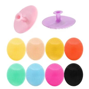 10 Pcs Silicone Face Scrubber Exfoliator Blackhead Acne Pad for Deep Cleansing - Picture 1 of 7