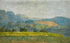 Ölbild Impressionist Dresden Hildegard Böhme Landschaft im Sommerlicht