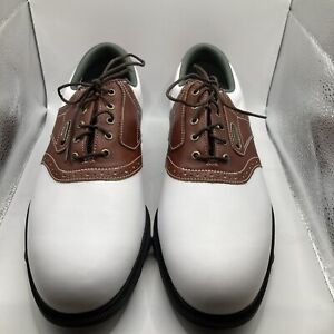 FootJoy DryJoys Men’s Golf Shoes E.C.L. Leather Size 10.5N Opti-Flex Tour Issued
