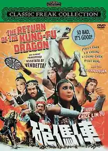 Return of the Kung-Fu Dragon DVD Freak Video 1976 Taiwan Martial Arts Acion - Foto 1 di 1