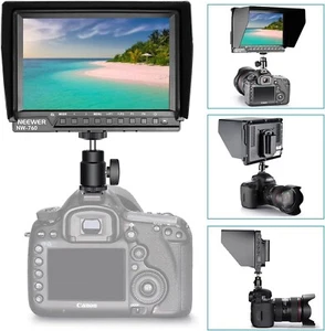 Neewer NW-760 (C) Camera Field Monitor Ultra-thin 7-inch IPS Screen 1080P Full H - Picture 1 of 6