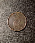 1904 Denmark  1 Ore Coin - Good Grade - #G28