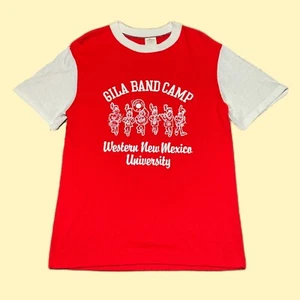 Vintage 1970s Dodger Western New Mexico University Band Graphic T Shirt Size M - Picture 1 of 11