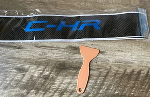 C-HR Door Carbon Fiber Vinyl Car Scuff Sill Sticker Decal Accessories - Picture 1 of 9
