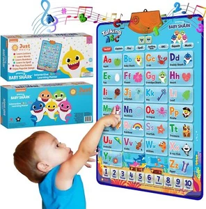 Pinkpong Learning Toys, Toddler Educational Set, Musical Notepad, ABC PosterCUTE - Picture 1 of 6